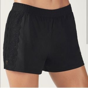 Fabletics Lace Panel Shorts